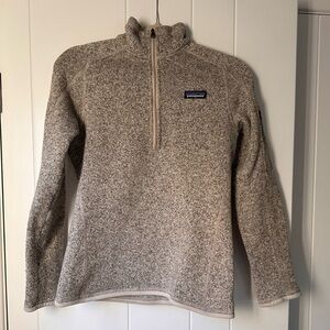 Patagonia Women's Better Sweater® 1/4-Zip Fleece - Size S - EUC